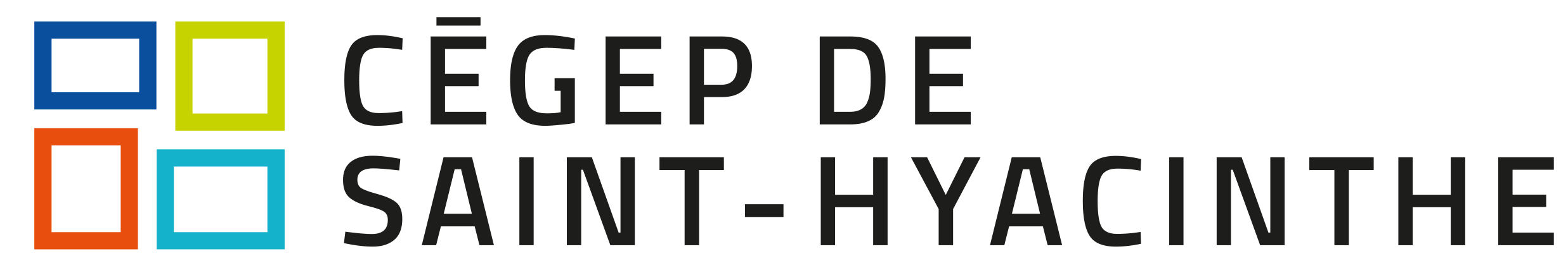 Logo Cégep Saint-Hyacinthe - Version Noire
