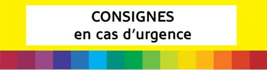 Consignes en cas d'urgence