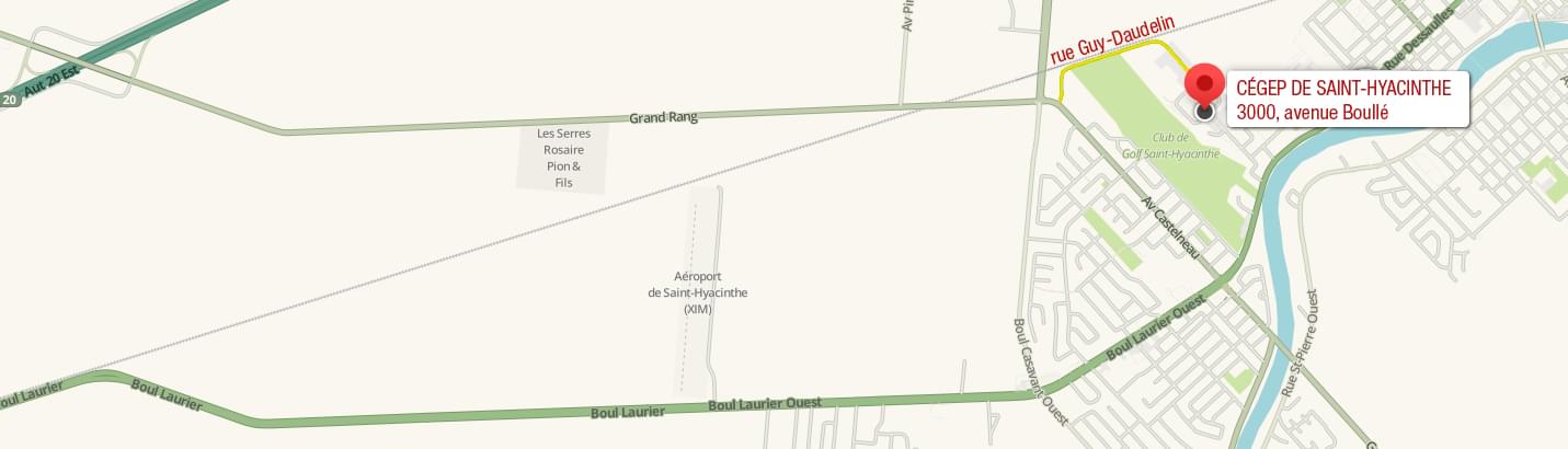Cegep de St-Hyacinthe 3000 avenue Boullé