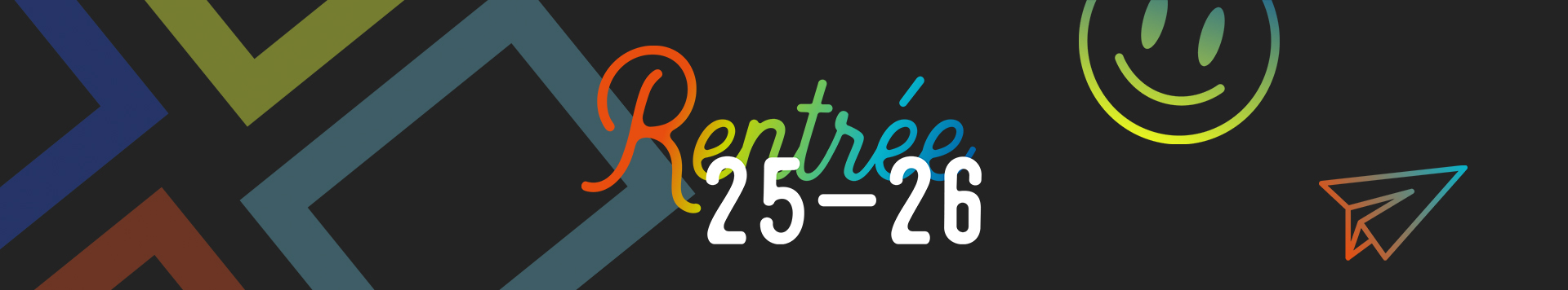 Une rentrée 2025 haute en couleur!